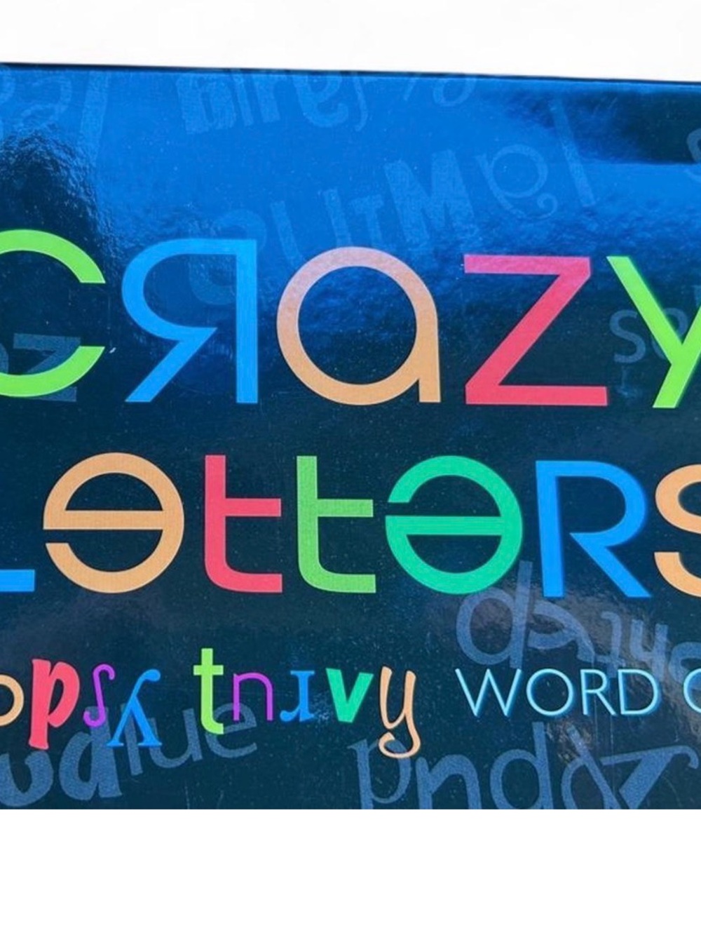 Crazy Letters Word Game - Multicolor Letter Tiles